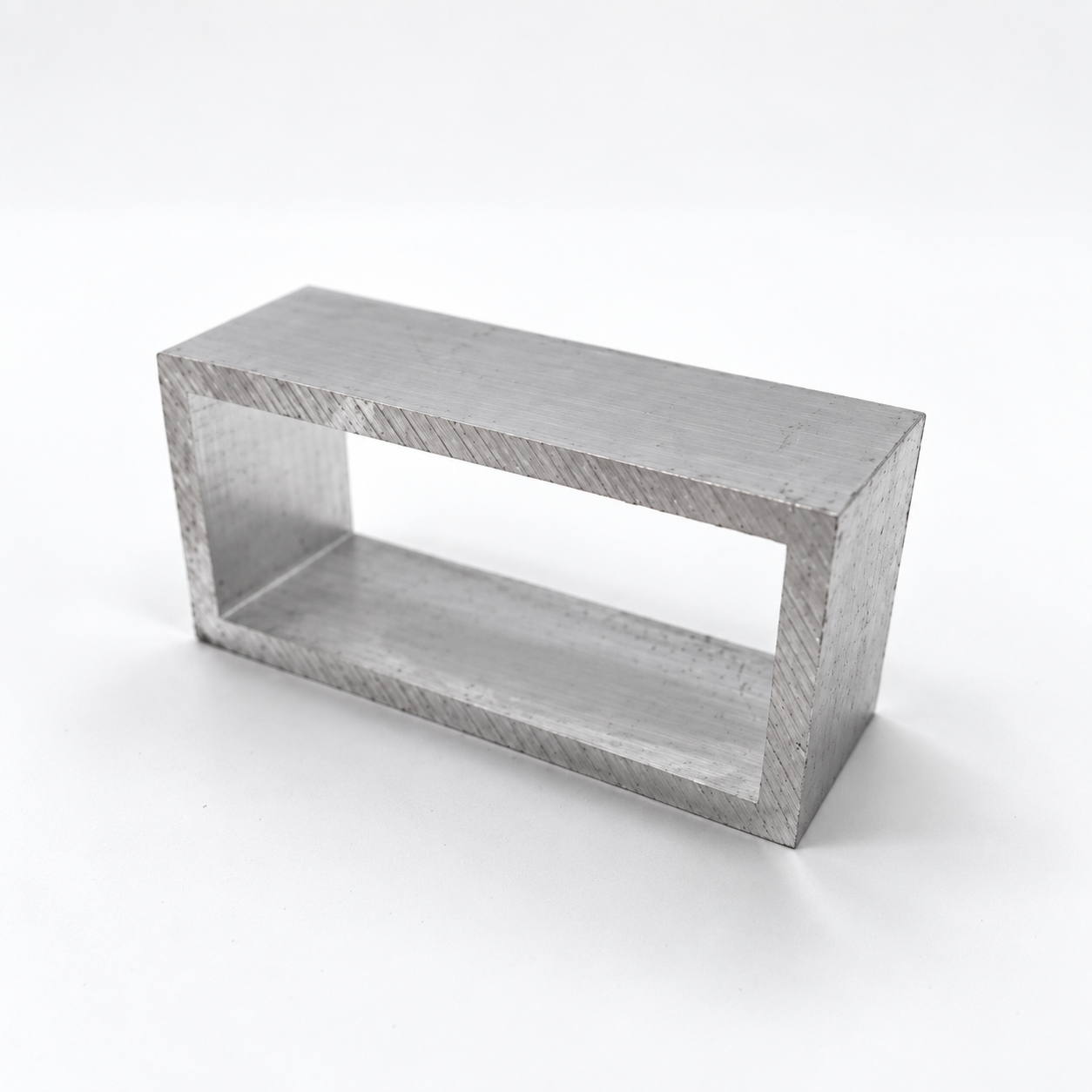 Rechteckrohr aus Aluminium – Beispielabbildung