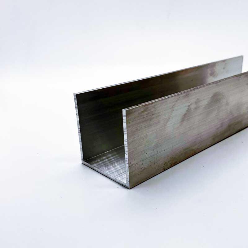 U-Profil aus Aluminium – Beispielabbildung