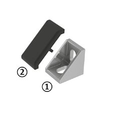 Winkelsatz 20×20 mm – Beispielabbildung