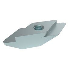 Rhombusmutter M5, Nut 8, für Schrägverbindung 38° – Beispielabbildung