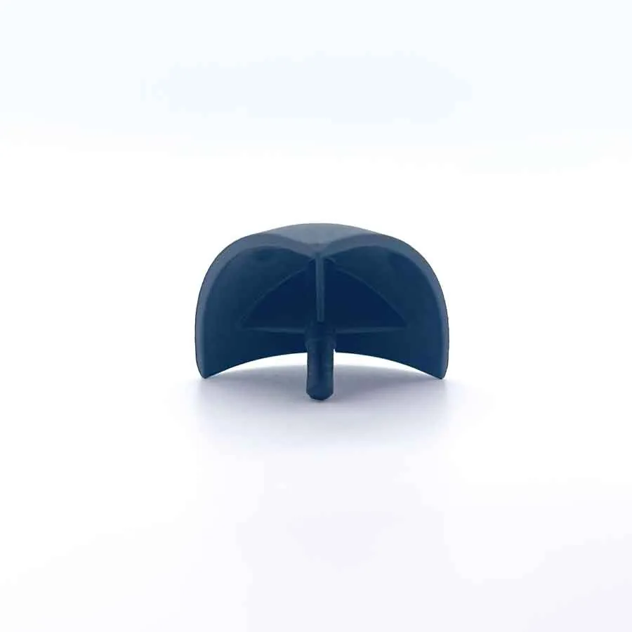 Eckwinkel-Abdeckkappe rund, aus PA f. Profix-MIDI 30 Nut – Foto